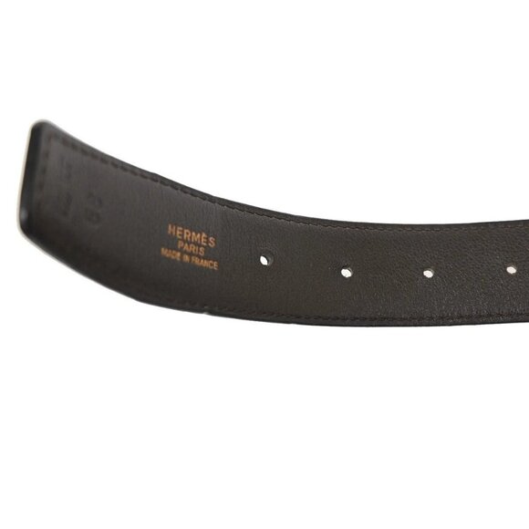 HERMES H Logo Constance Reversible Buckle Belt Leather - Picture 13 of 16